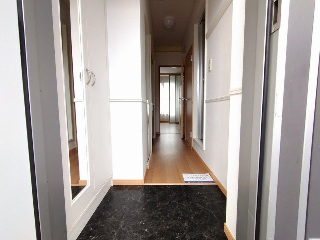 ゆったりとした玄関です