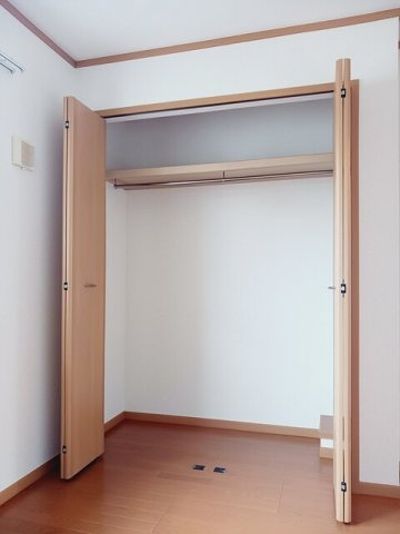 大きなスペースがあり、収納には困りません