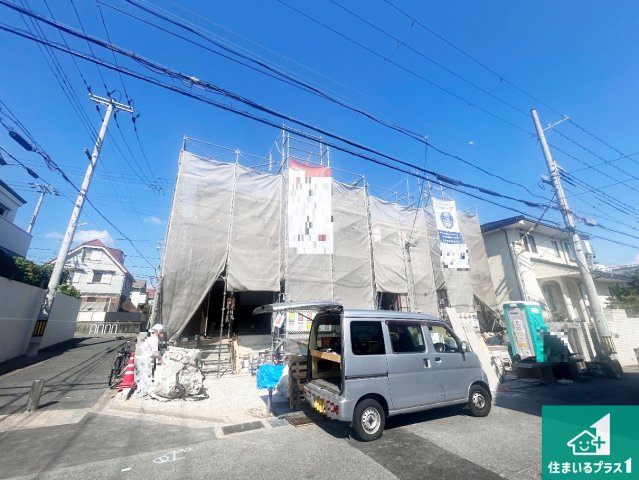 神戸市西区竹の台　第7期　新築一戸建ての外観|周辺は落ち着いた街並みの住宅地！子育てがしやすい住環境です！まだ未完成ですが、現地でしかわからない事もございます。是非一度ご覧ください。