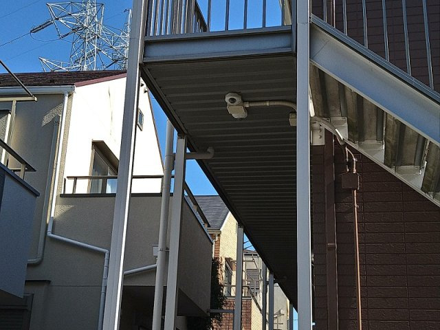防犯カメラ設置