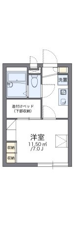 代表的な間取のため実際の間取とは異なる場合があります