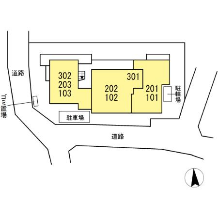 【その他共用部分】 | メゾンドネージュ東戸塚 | 駐輪場あります