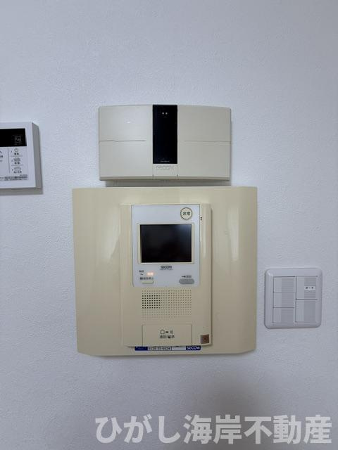 パレ平塚すみれ平四番館　のセキュリティ|TVモニター付きインターフォン