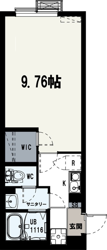 イクシオアヴニールの間取り