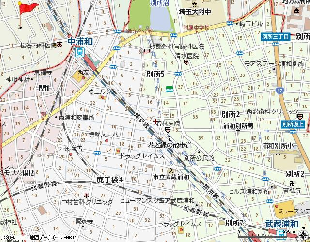 ロイヤルコートムラタの地図