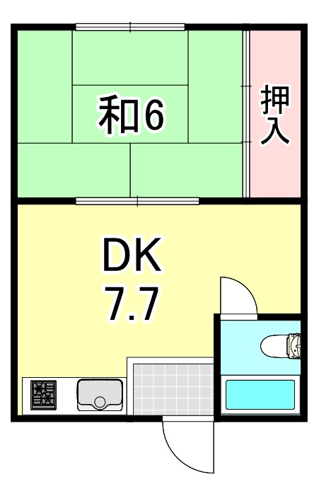 ドル深江の間取り