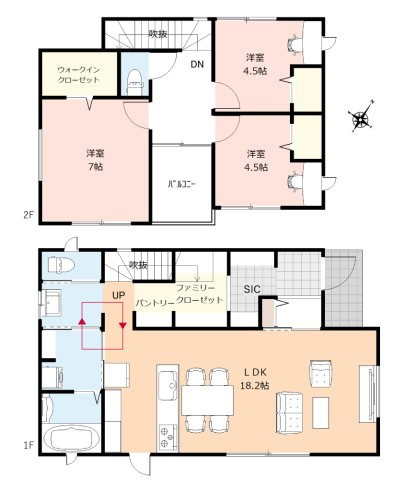 コンフォートプレイス川越市下松原3期　全5区画の外観|建築条件はありません。
お好きなハウスメーカー・工務店で建築可能です。