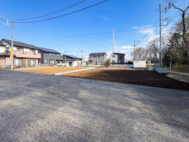 コンフォートプレイス川越市下松原3期　全5区画の外観|4LDK～5LDKのゆとりの間取りにカースペース2台分も十分確保できる広い土地です。