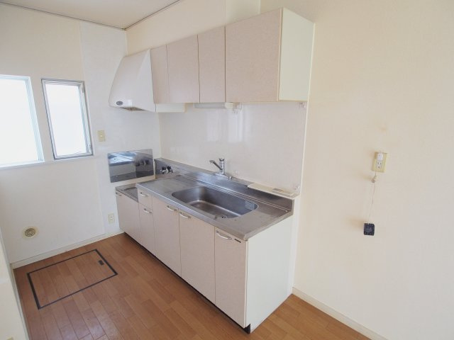 コーポホコトリ　B棟のキッチン
