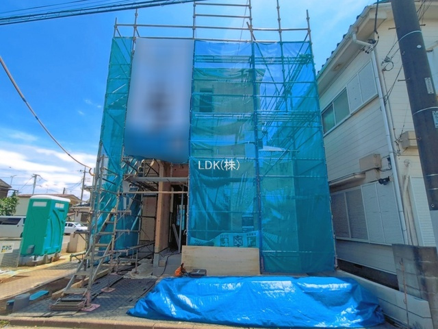 【外観】 | 新築戸建／ふじみ野市大井中央３丁目（全2棟） | 上棟（撮影：'26/07/14）