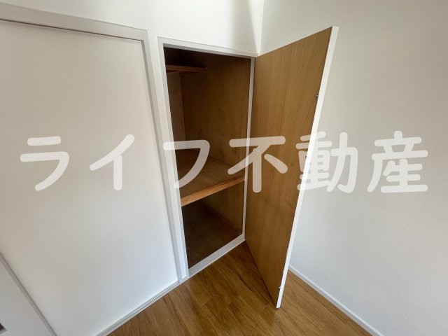 大宝菱屋西ロイヤルハイツの収納|ちょっとした収納スペースも充実しています