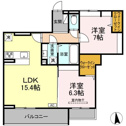 【間取り】 | 2LDKの間取りです！