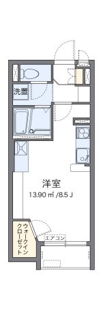 代表的な間取のため実際の間取とは異なる場合があります