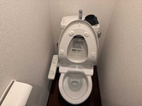 清潔感のあるトイレです