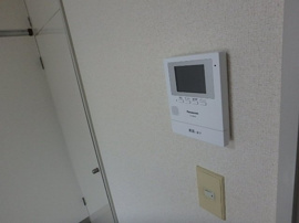 モニター付インターフォン