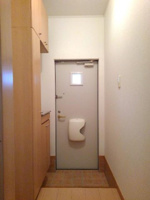 ゆったりとした玄関です