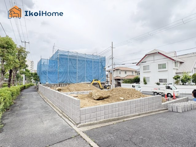 神戸市西区竹の台4丁目　全2棟1号棟　新築戸建の駐車場|●年中無休：当日予約可●車通りも少なく、お子様とのお散歩も安心してできる閑静な住宅地