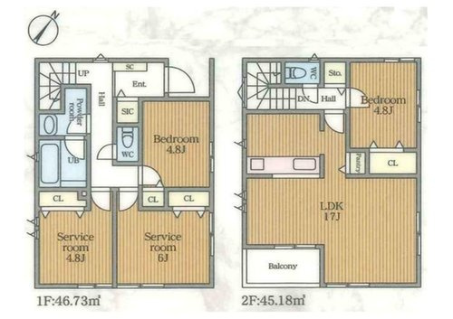 【横浜市中区本郷町3丁目171-12全3棟新築戸建て】★仲介手数料無料★（大鳥小学校・本牧中学校）