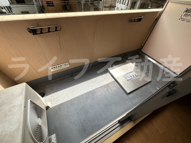 M’プラザ布施駅前のバルコニー|バルコニーからの眺めを楽しみながら食事をしませんか