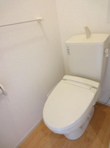 トイレもきれいです