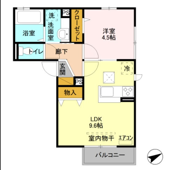 パークフロント朝霞本町の間取り