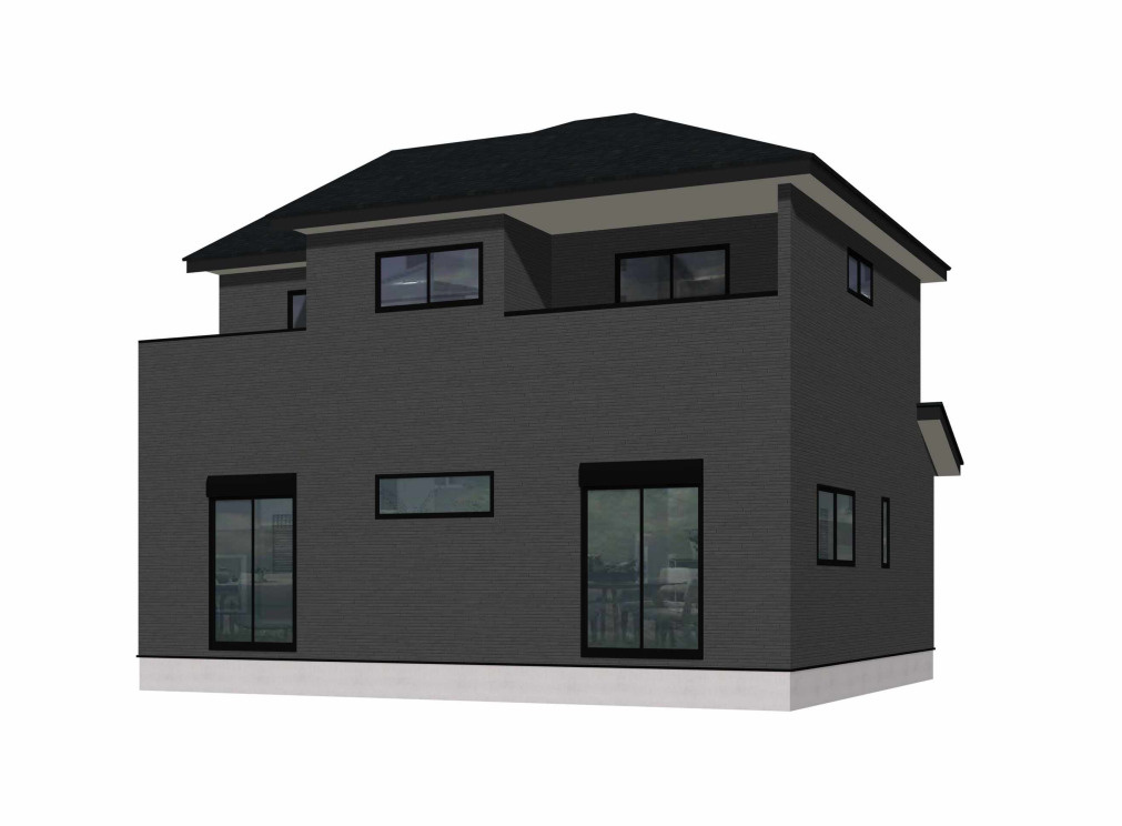 ーBloom－ブルームー小倉南区朽網西5丁目2期　【小倉南区　新築戸建て】の完成予想図|ーBloom－ブルームー小倉南区朽網西5丁目2期　【小倉南区　新築戸建て】