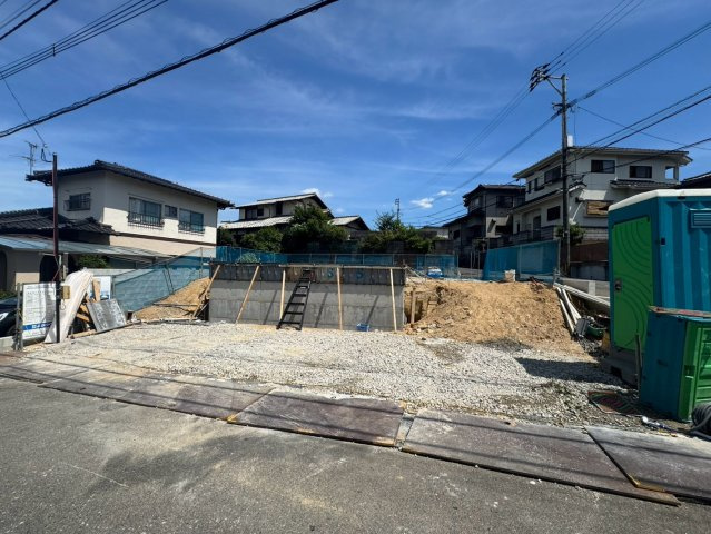 ーBloom－ブルームー小倉南区朽網西5丁目2期　【小倉南区　新築戸建て】の外観|現地撮影　2026,7,31　ーBloom－ブルームー小倉南区朽網西5丁目2期　【小倉南区　新築戸建て】