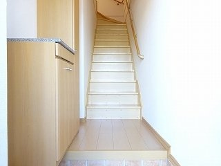 毎日通る玄関はこちらです