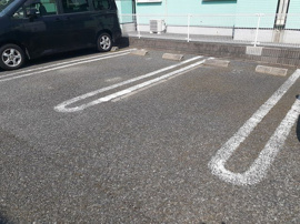 駐車場です