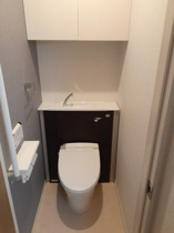 清潔感のあるトイレです
