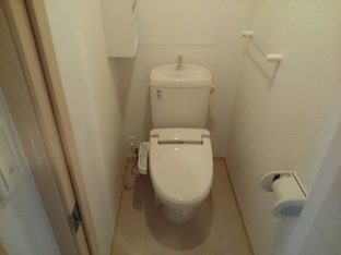 トイレもきれいです