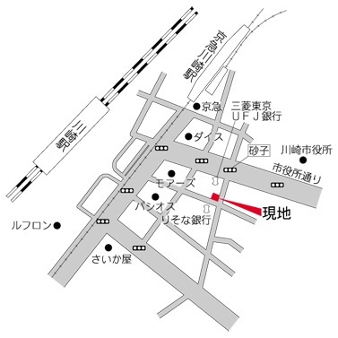 【地図】 | Cassia Kawasaki Residence