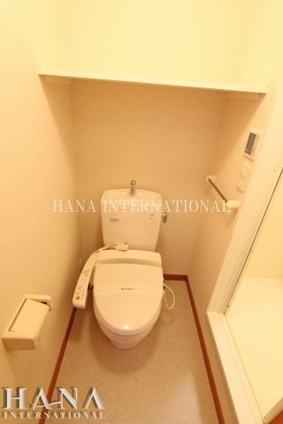 レオパレスけやきのトイレ