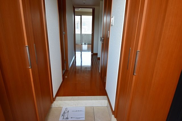 世田谷区経堂５丁目の賃貸マンションの玄関