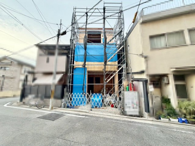 【外観】 | 東湊町５丁　新築一戸建 | 広々２SＬＤＫのゆとりある住まい♪子供部屋や趣味のお部屋も作れますね！資料請求だけでもお気軽にお問い合わせ下さい！