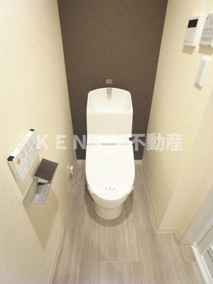 【トイレ】 | Ｍ－１　Ｔｏｋｙｏ　鵜の木 | 落ち着いた色調のトイレです