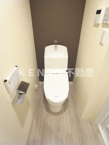 【トイレ】 | Ｍ－１　Ｔｏｋｙｏ　鵜の木 | 落ち着いた色調のトイレです