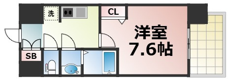 【間取り】 | アドバンス大阪城シュアーヴ　仲介手数料無料