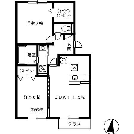 エスターブレの間取り