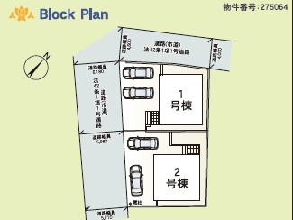 ♥♥うるま市勝連南風原第６－2号棟（全２棟）の区画図