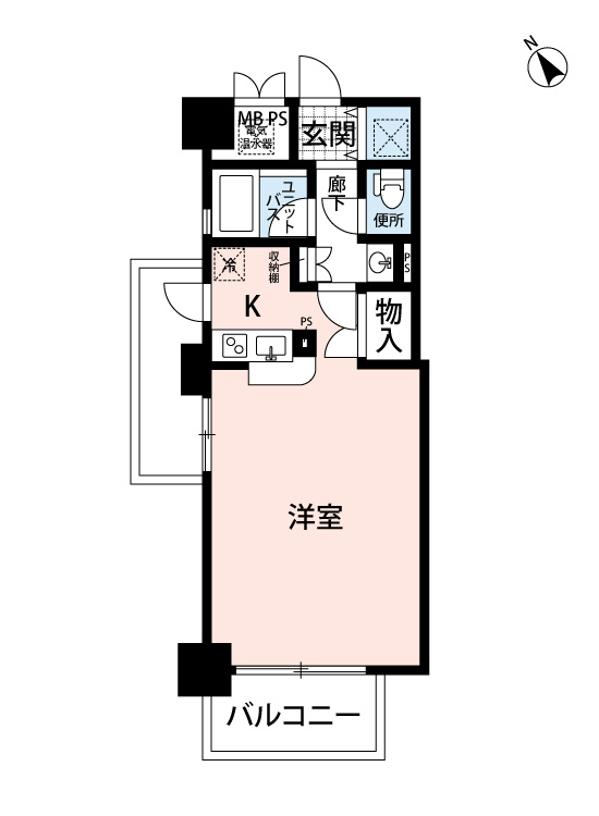 グラン藍場浜の間取り