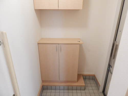 シャーメゾン緑の玄関|ゆったりとした玄関です