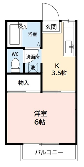 【間取り】 | タウニィ石原 Ｄ棟