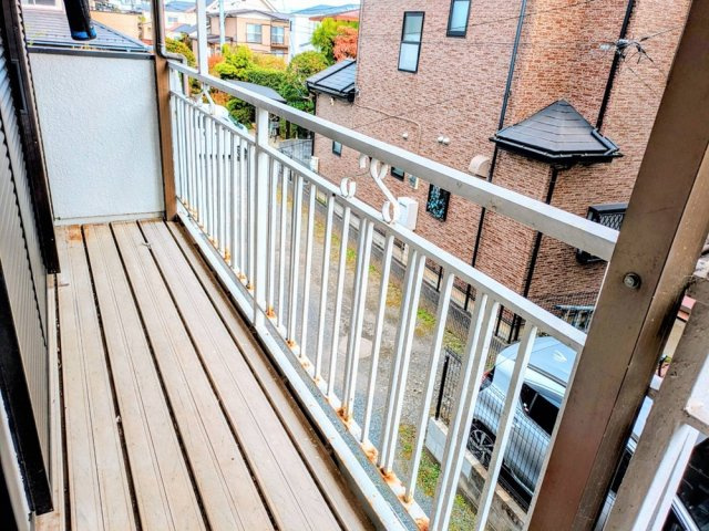 狭山市広瀬東　中古戸建てのバルコニー|広々としたバルコニーです