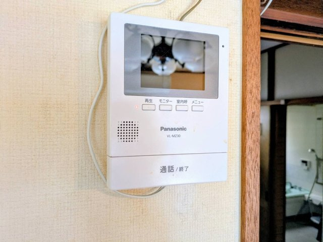 狭山市広瀬東　中古戸建ての防犯設備