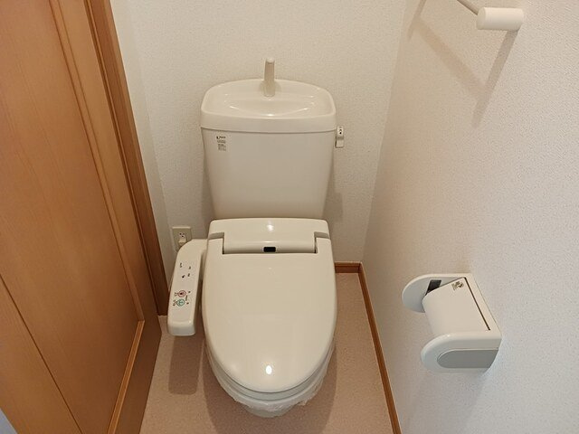ラ　カサ　ボニートのトイレ|シンプルで使いやすいトイレです