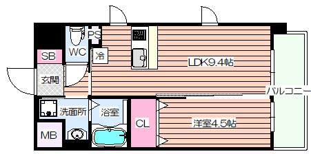 【間取り】 | 第25関根マンション