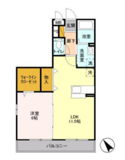 【間取り】 | コスモ　ガーデン