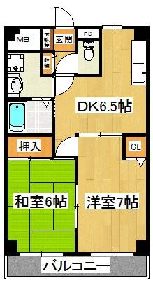 夏見ショッパーズの間取り