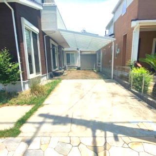 中古戸建　清水公園東の駐車場